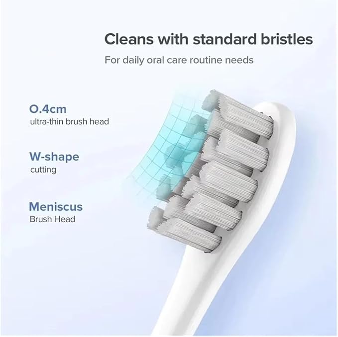 Compatible for Oclean Electric Toothbrush Brush Heads for X Pro Elite Flow Z1 X10 E1 Air 2 All Series Accessories(Oclean P1C5 2PCS)
