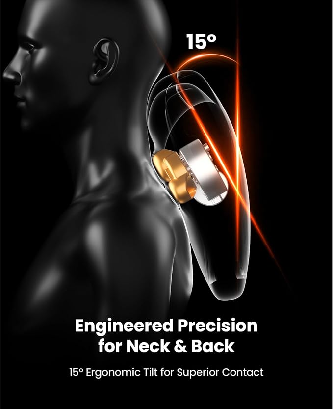 BOB AND BRAD Back Massager for Pain Relief Deep FSA Eligible HSA Eligible EZBack Prime Corded Design Shiatsu Neck and Back Massager with Heat for BackShouldersBody Muscle Tissue Gifts for Women Men