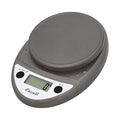 Escali Primo Digital Food Scale Multi-Functional Kitchen Scale and Baking Scale for Precise Weight Measuring and Portion Control 8.5 x 6 x 1.5 inches Metallic