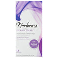 Norforms Feminine Deodorant Suppositories Long Lasting Odor Control Island Escape Scent 12 Count (Pack of 11)
