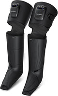 FIT KING Cordless Compression Boots Full Leg Compression Massager Rechargeable Portable Foot and Calf Massager for Circulation Pain Relief &amp Fast Recovery No External Long Hoses | Xmas Gift