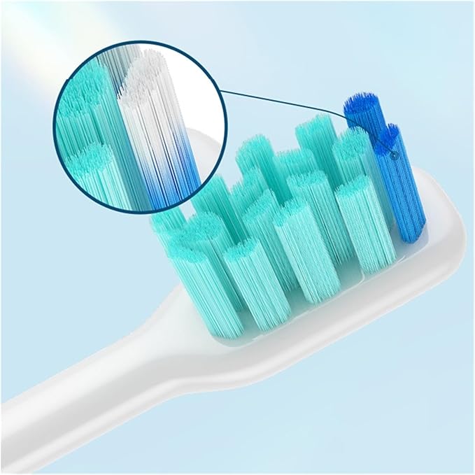 10PCS Replaceable Brush Heads Compatible for DC01(10White)