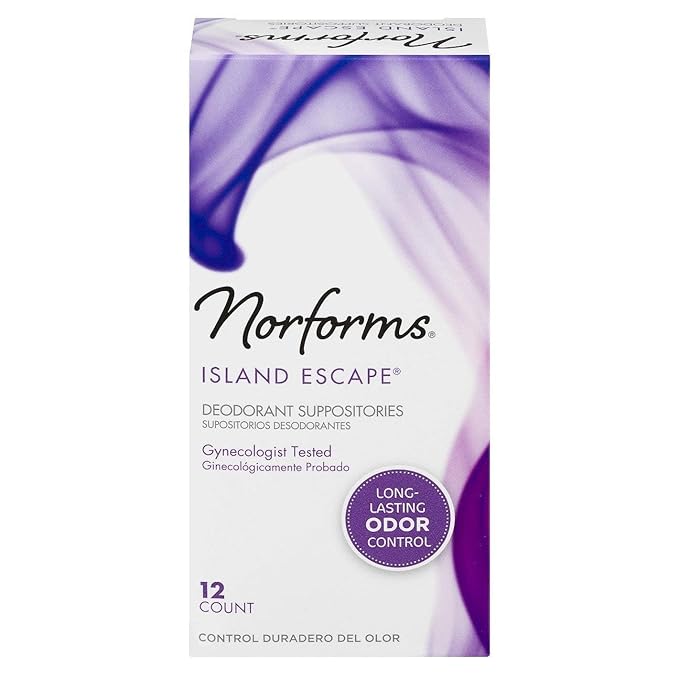 Norforms Suppositories Island Escape 12 Each (Pack of 10)