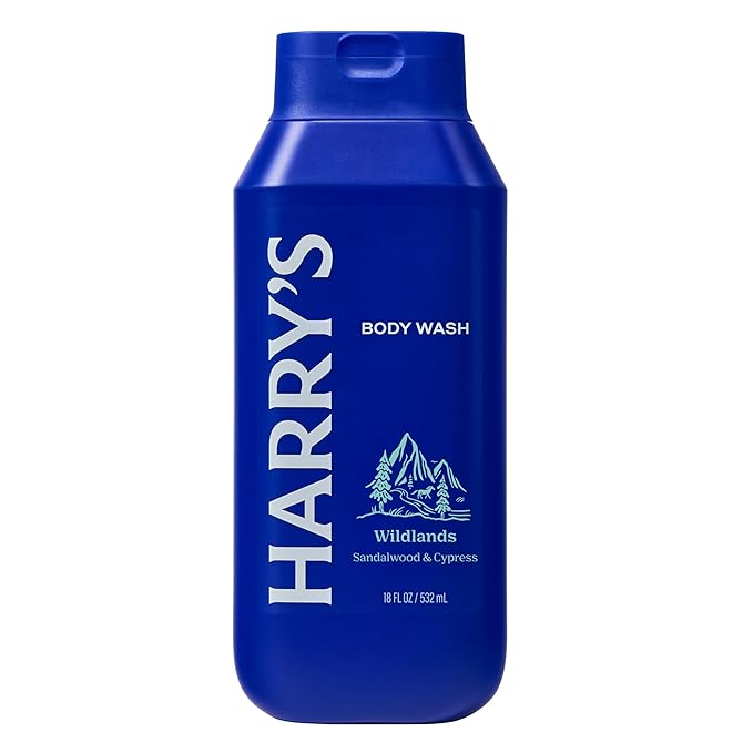 Harry's Men's Body Wash - Wildlands - (3 Pack) 18 fl oz - Shower Gel for Men - No Parabens Sulfates or Dyes