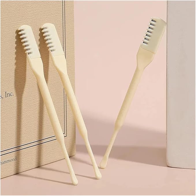 360° Rotating Manual Nose Hair Trimmer – Eyebrow Shaping Dead-Angle-Free Cleaning &amp Facial Grooming for Men &amp Women(10pcs)