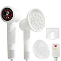 HD Display Hair Dryer: 150000 RPM High Speed Brushless Motor Fast Drying &amp 200M Negative Ionic Blow Dryer Smart Temperature Control 51db Low Noise Magnetic Diffuser &amp Nozzle for All Hair T