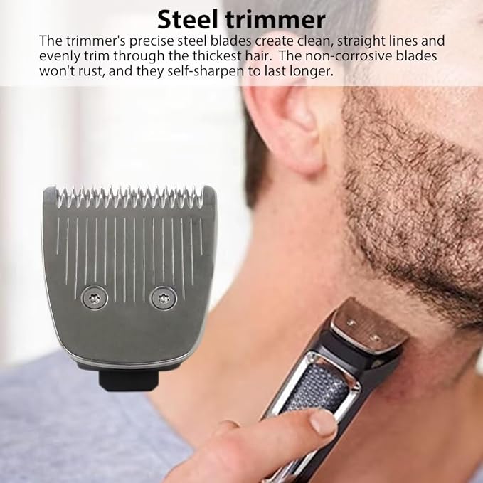 Professional 32mm Full Size Blade Cutter Head Multigroom Trimmer Replacement Compatible for P-hilips Norelco MG3750 MG3760 MG5700 MG5750 MG5760