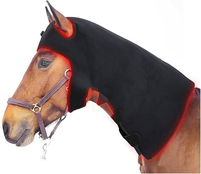 Portable Red Light LED Horse Therapy Device for Horse Muscle Recovery and Head Infrared Light Therapy Wearable Device (1pc)