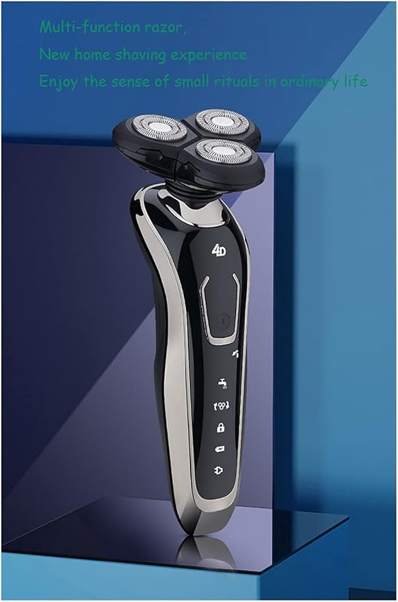 Electric Shaver Razor Cordless Beard Trimmer for Men Nose Hair Trimmer 5 in 1 Trimmer Grooming Kit USB Rechargeable