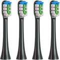 Replacement Toothbrush HeadsCompatible for ROAMAN T3/T5/T10/T10S/T20/E7/V5 Electric(4pcs Black)