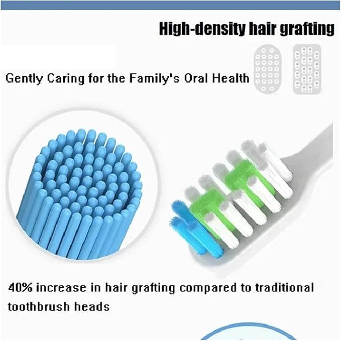 12PCS Replacement Brush Heads Compatible for V1/X1/X3/X5/X3U/X3PRO/v1/v2 Sonic Electric Toothbrush Soft(3pcs)