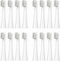 Replacement Electric Toothbrush Heads Compatible Compatible for SOOCAS EX3 SO White T100 Bristles4-16PCS(16PCS)
