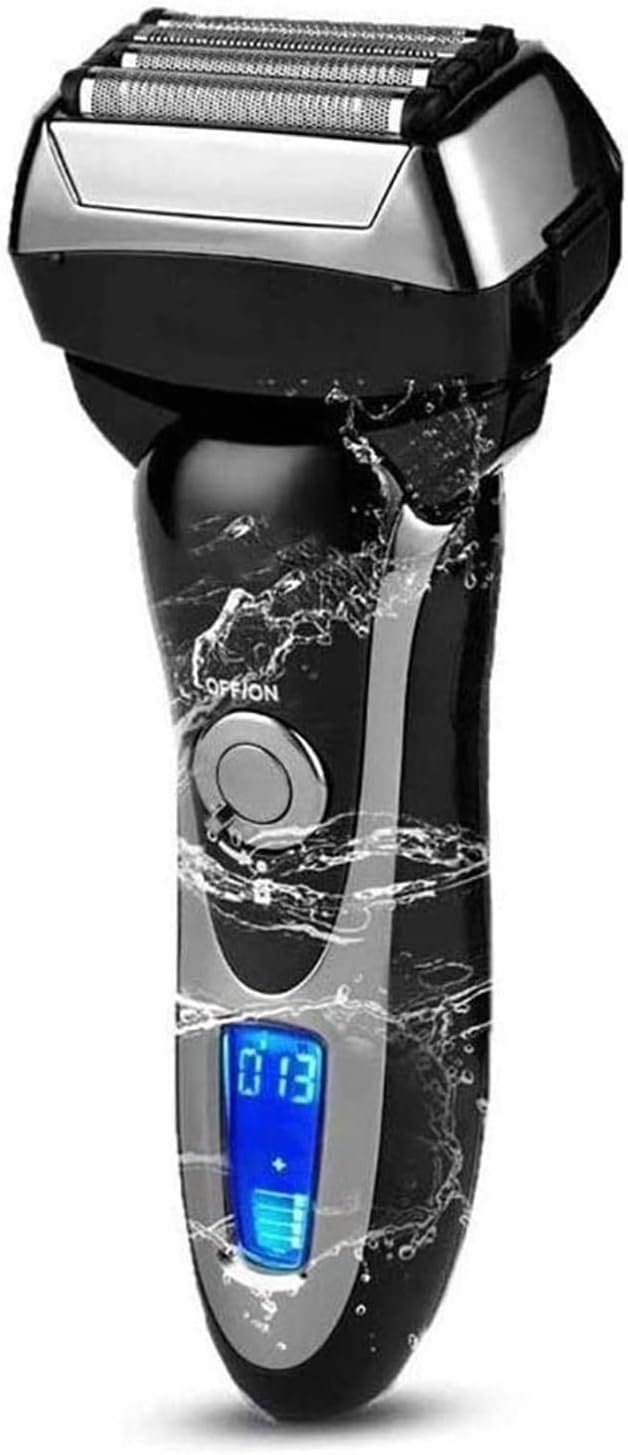Electric Razor for Men Electric ShaverRechargeable Cordless Wet &amp Dry Foil ShaverProfessional 4 Blade Shaver