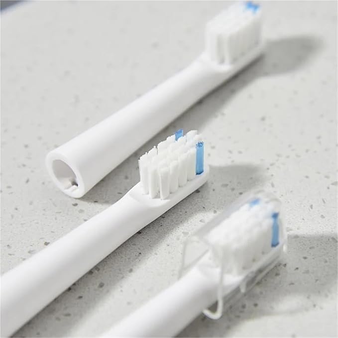 Compatible for Realme N1 N2 RTX2103 SN301 Electric Toothbrush Replacement Heads Soft Bristle Nozzles4/8/16pcs(8PCS Blue)