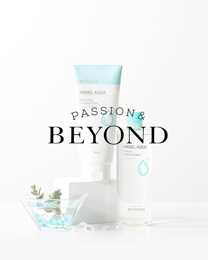 BEYOND Lacvert Body Scrub Peeling Gel (Original 10.1fl oz) - Body Wash &amp Shower Gel for Gentle Exfoliation &amp Angel Aqua (Cleansing Foam 10.1fl oz) - Vegan Formula Korean Skin Care. Gentle Hy