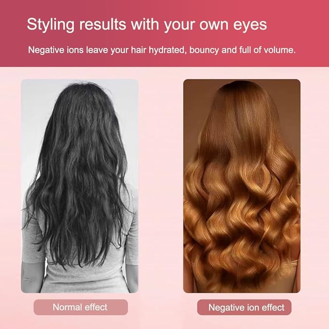 DONGXIAO Curling Iron Curling Iron for Long Hair 32mm Electric Curling Iron Curling Iron Big Waves Don't Hurt Hair Long-Term Styling (Size:32MM)