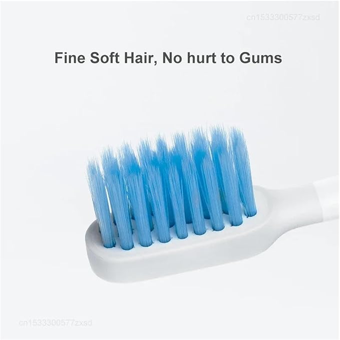 Compatible for 3pcs Original Xiaomi Mijia T300 T500 Sonic Toothbrush Heads Teethbrush Replacement Oral Hygiene Mi Brush Head(White 3PCS)