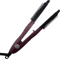 Compact 2-in-1 Curling and Straightening Iron Portable Hair Tool for Quick Styling
