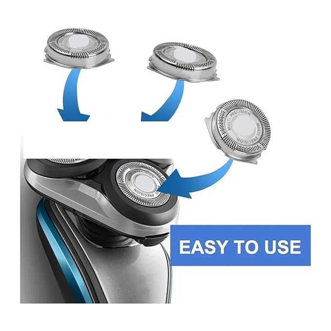 2/4/6pcs Universal Shaving Head Cutter Shaver HeadsCompatible For PhilipsHQ8 SH50 Shaving Razor Replacement Blade(4PCS)