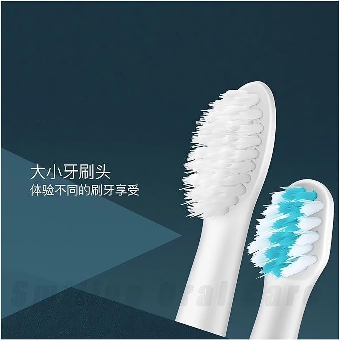 Electric Toothbrush Heads Compatible with Panasonic WEW0972 DM71/DM81/DM712/DML1/DM31/DM711/PDM7B Replacement Brush Heads(10PCS White)