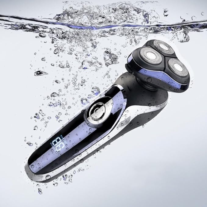 Head Shavers for Bald Men Electric Shaver Wet-Dry Dual Use Water Proof Electric Razor Nose Ear Hair Trimmer Rechargeable Shaving Machine for Men