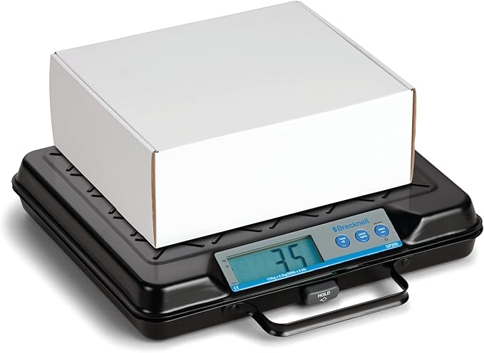 Salter Brecknell - Digital Bench Scales 250lb 12-1/2quotx11quotx2-1/5quot Black Sold as 1 Eac