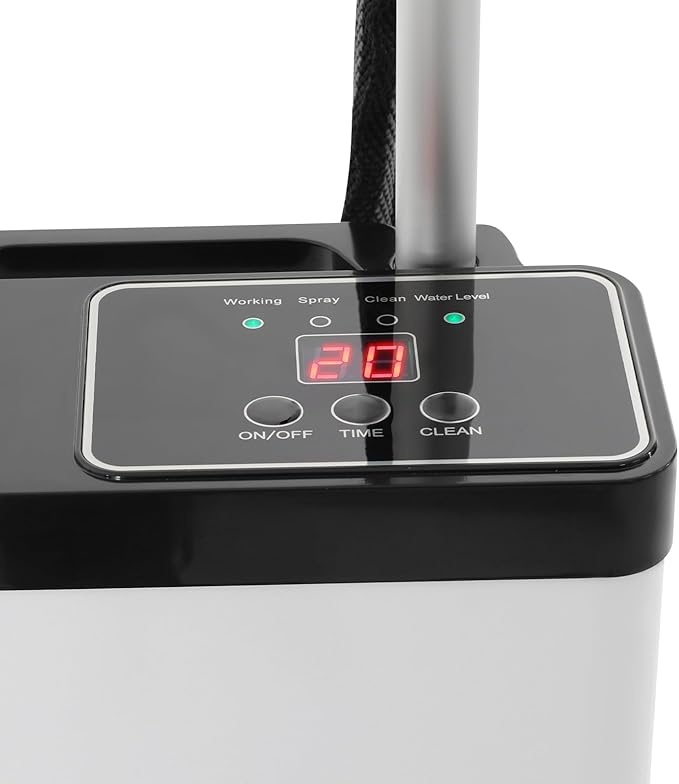 Electric Nano Hair Steamer 3 in 1 Deep Conditioning Hair Care Machine with Nano Spray Micro Mist Nano Hair Steamer Blue Light Standing Hair Color Processor for Beauty Salon 1300W (White)