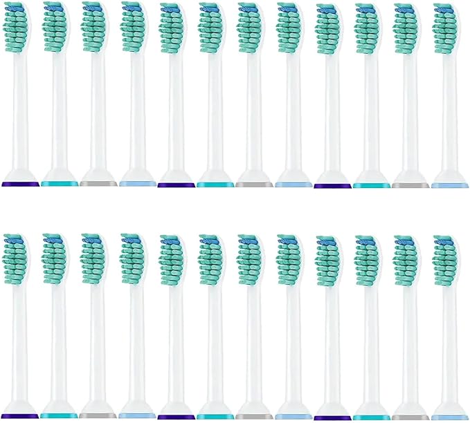 24-48pcs Toothbrush Replacement Heads Compatible for with Brush Click-on Handles(48pcs)