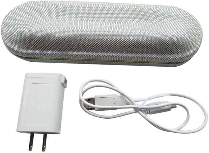 Travel Charger Case w/AC Charer+USB Cable 2023 New HX9210 HX9200 Replacement for Philips Sonicare DiamondClean HX9340 HX9350 HX9382/HX9342/HX939L Toothbrushes(Gray-Green)