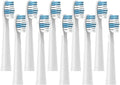 Replacement Brush HeadsCompatible for Seago Electric Toothbrushes E1-9/SG2303/SG575 Vacuum Packing(10pcs White)