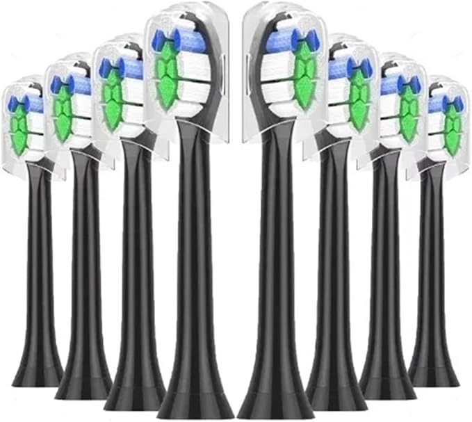 Electric Toothbrush Heads SuitableCompatible for Philips General 3/6/8/9 Full Range Brush(4PCS-C2-white)
