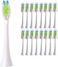 Compatible for E-Series Essence Electric Replacement Toothbrush Heads Xtreme Elite Advance Cleancare C3 Supply Tooth Brush(3color-2A-16pcs)