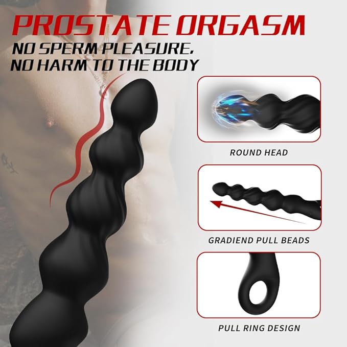 Prostrate Vibrating Massager -Clitioral Sucker Relaxes Muscles 12 Modes Viboators Toy Couples- for Body and Back Foot Silent Personal for Sports Massage Adult Tools Relaxation (Black) POW06