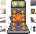 Shiatsu Back Massager with HeatMassage MatMassage Mat for Full Body26 Massage Head Mattress Pad for Neck Back Legs Relieve Fatigue and Soreness Heating Pad