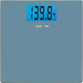 EUROSTAR Digital Glass Bathroom Scale Spa Blue