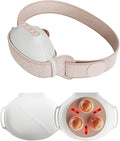 Gifts Portable Electric Abdominal Cellulite Massager Abdominal Stomach Massager 3 Massage and Red Light Hot Compress Adjustable Forward and Reverse Kneading for Indigestion Gas Constipation