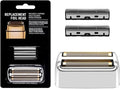 Replacement Foil and Blades Set Compatible for BaByliss PRO Barberology Cordless Metal Double Foil Shaver FXFS2(Silver)