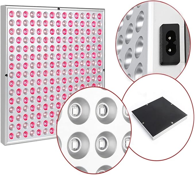 Deep Red 660nm and Near Infrared 850nm LED Light Therapy Devices or Muscle Pain &amp Pain Relief Improves Blood Circulation