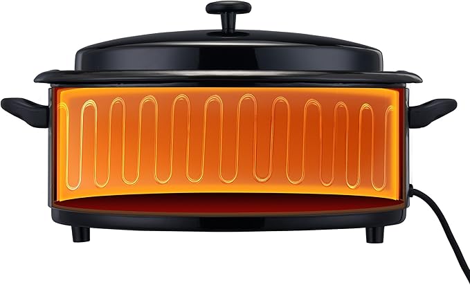 Master Massage 6 Quart LED Hot Stone Warmer with Digital Display– Stainless Steel Hot Stone Heater Portable- Massage Stone Heating Device-Massage Essentials for Massage Therapists