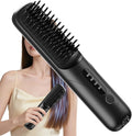 Cordless Hair Straightener Brush - Rechargeable Hair Styling Tool | Travel Straightener Brush - for Home Apartment Salon Travel Business Trips Women Men