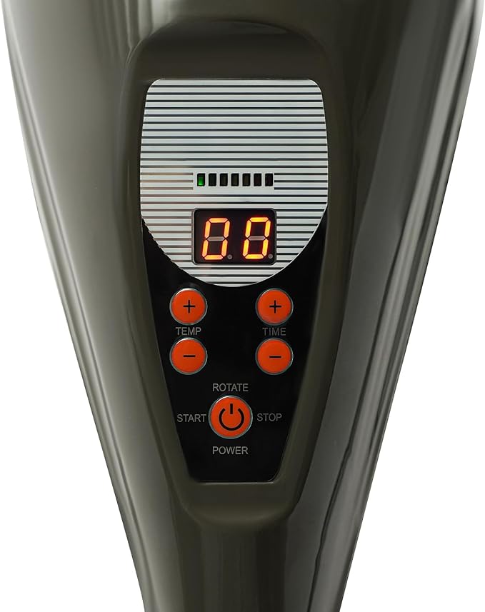 950W Hair Dryer 360 Degree Rotating Wall Mount Orbiting Rotating Hair Treatment Machine 104-140℉Salon Hair Perming Machine for Baking Oil Hair Care