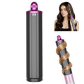 1.6INCH/40MM Long Barrel for Dyson Airwrap Attachment Long Hair Curling Barrels Roller Attachment Compatible with Air Wrap HS01/05/08 Automatic Curlers for Loose Curls(Rose)