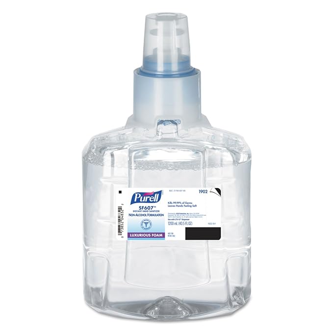 Purell SF607 Instant Hand Sanitizer Foam 1200 mL Refill 2/Carton (GOJ190202)