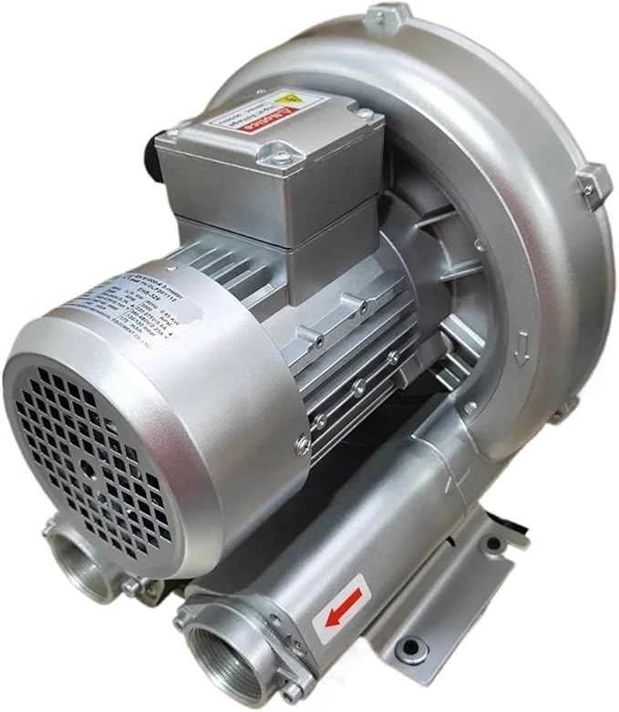 1pc EHS-329 High-Pressure Vortex Blower 750W - Powerful Industrial Fan for Dust Removal Aeration &amp Ventilation(220v)