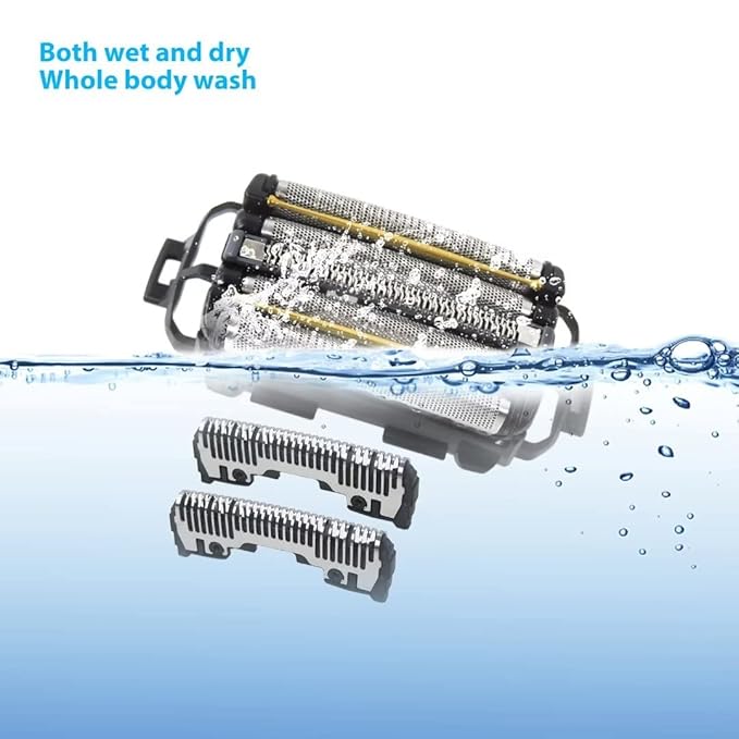2023 Upgraded ES9181 Spare Blade 5 Flute Blade Shavers ES9181 Shaver Replacement Blade 5 Flute for Panasonic ES-LV5H-S/ES-LV5V-A/ES-LV7H-S/ES-LV7V-A/ES-LV9V-S