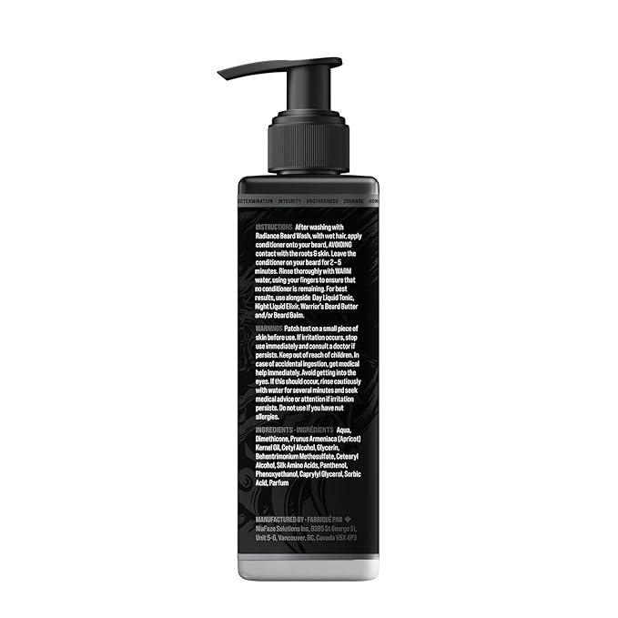 The Beard Struggle - Marksman's Beard Conditioner - Loki Unscented Platinum Collection - Nourish Softens &amp Strengthens Beard - Radiance Beard Conditioner for Men (8 Fl oz)