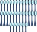 30/50PCS Vacuum Brush Compatible for Oclean X PRO/ Z1/ F1/ One/Air 2 /SE Replacement Head Toothbrush Nozzles Soft Bristle(50Blue)