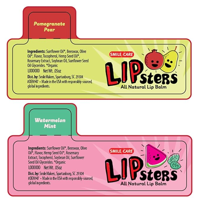 SmileMakers Lipsters Wild Lip Balm - 250 per Canister