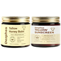 Tallow Honey Balm &amp Tallow Sunscreen