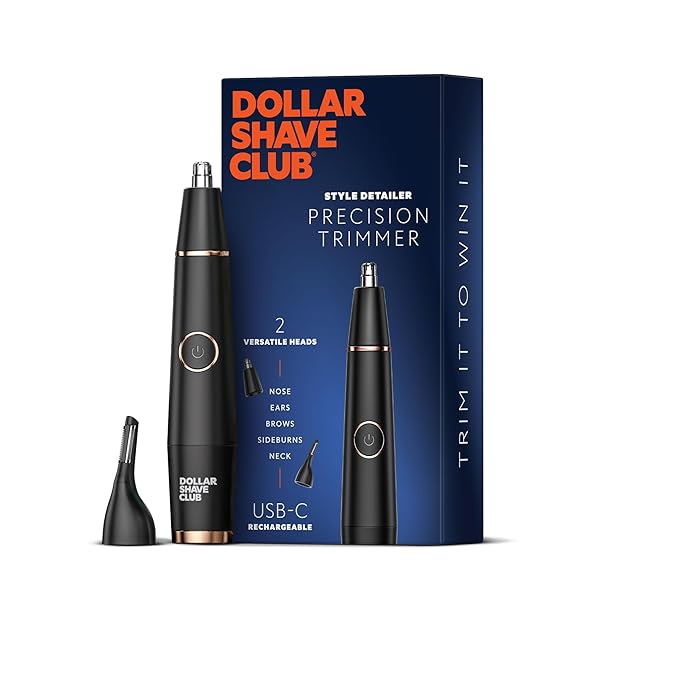Dollar Shave Club | Style Detailer Precision Trimmer | Trimmer for Nose Ears Brows and Sideburns